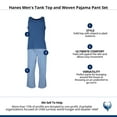 thumbnail image 5 of Hanes  Tank Top and Woven Pajama Pant Set (Men), 5 of 5