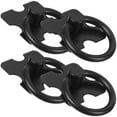 thumbnail image 5 of Drawer Handle 8 Pcs Cabinet Pull Rings Black Furniture Dresser Wardrobe Zinc Alloy, 5 of 6