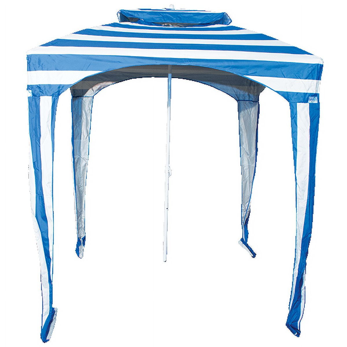 RIO Beach Umbrella Cabana Sun Shelter, Blue, Beach Canopy - New