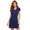 A-BU1902, variant on SONXAHE Women's Side-Slit V-Neck Mini Dress Cap-Sleeve City Stroll Short Dress