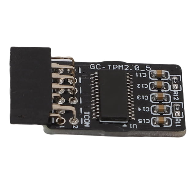 Módulo TPM2.0, Interfaz SPI Ligero Fácil De Instalar Módulo De Seguridad TPM2.0 De 12 Pines Amplia Compatibilidad Para Equipos De Máquina