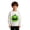 00-White#930, variant on Kiijoy Halloween Boys Glow In The Dark Sweatshirt Crew Neck Pullover, Black, Sizes 12-24M