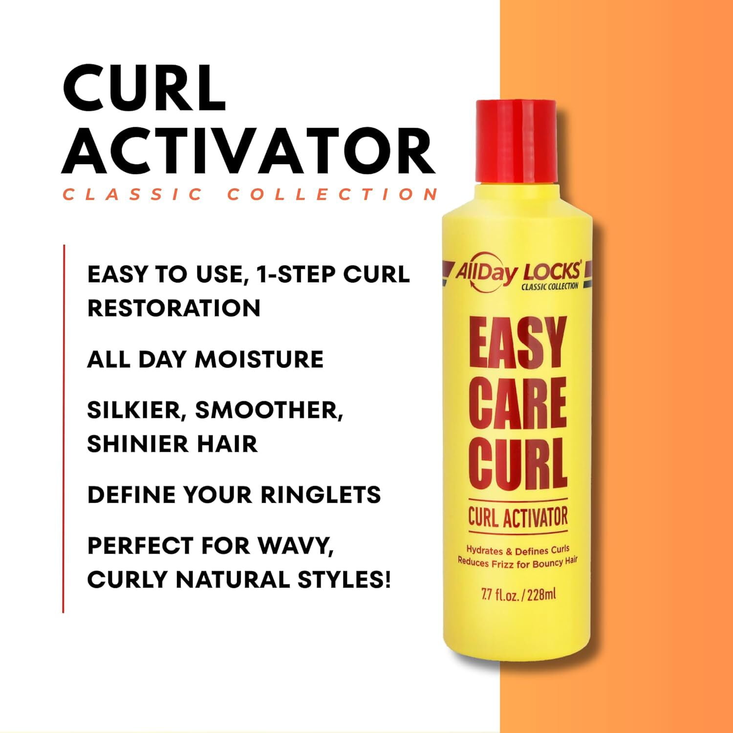 Curl Activator Hair Gel, Hydrates, Easy Care, 228ml - Walmart.com