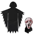 thumbnail image 1 of Disfraz Wdftyju Cosplay Terror y Miedo con máscara para Halloween Adultos, 1 of 9