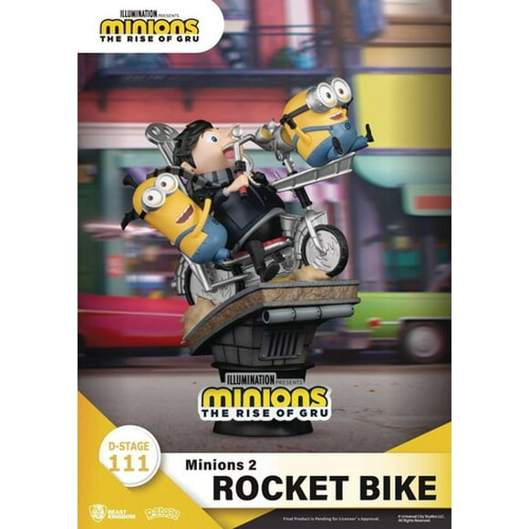 Beast Kingdom - Minions 2 - DS-111 Rocket Bike D-Stage Series 6 Statue  [COLLECTABLES] Statue, Collectible