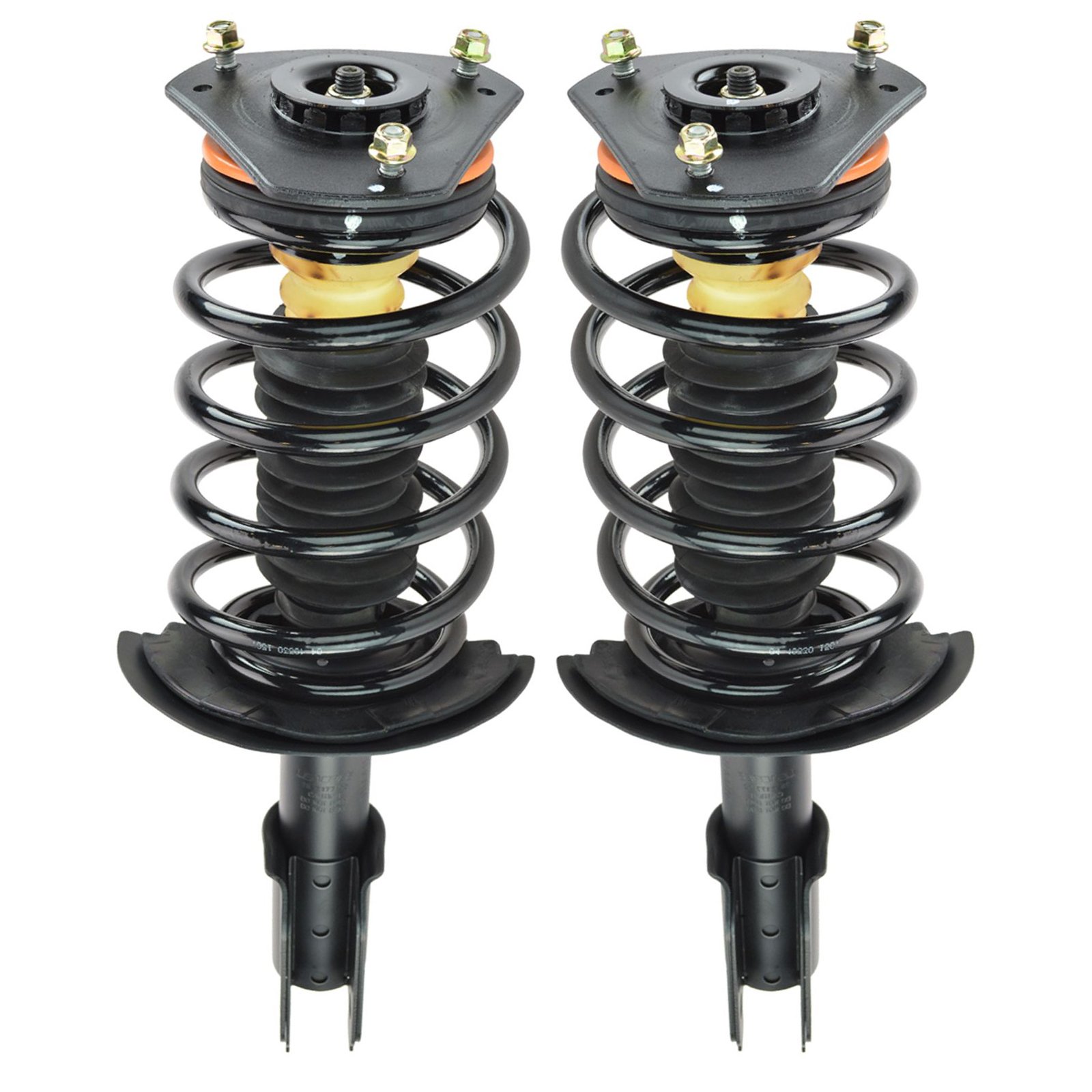 TRQ Front Strut & Coil Spring Assembly Set - Driver & Passenger Sides For 05-09 Chevy Uplander, Buick Terraza - View #8