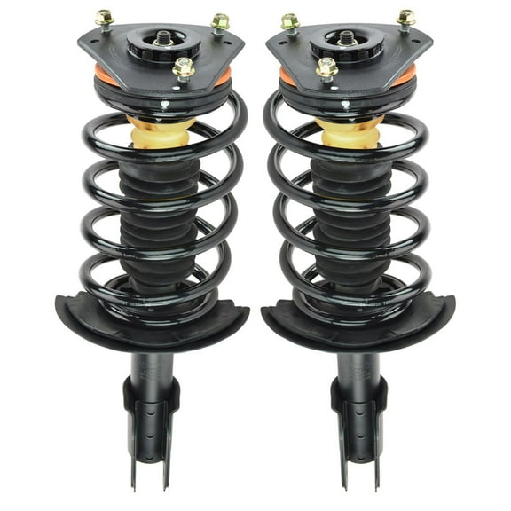 TRQ Front Strut & Coil Spring Assembly Set Driver & Passenger Sides Fits Select 00-13 Chevrolet Impala 98-02 Oldsmobile Intrigue