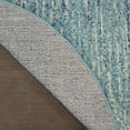 thumbnail image 5 of Nourison Passion Navy/Light Blue 4' x Round Area Rug, Modern, Abstract, Bed Room, Living Room, Dining Room, Kitchen, , Easy Cleaning, Non Shedding (4' Round), 5 of 8