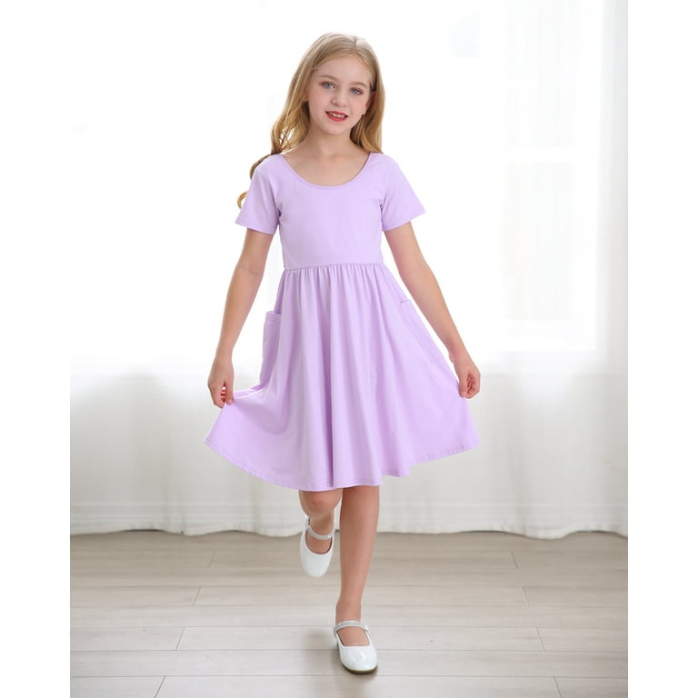 Lavender skater clearance dress