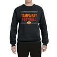 thumbnail image 2 of Wild Bobby Tampa Bay TB Hometown City Football Fan Pride Sports Unisex Crewneck Sweatshirt, Black, Large, 2 of 6