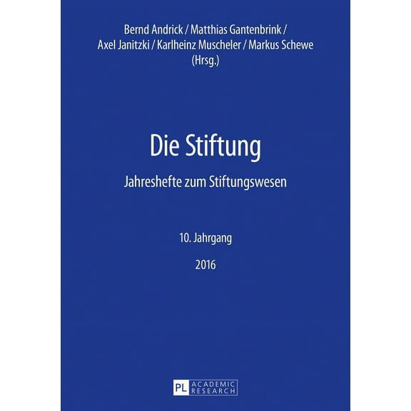 Die Stiftung: Die Stiftung (Paperback)