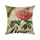 thumbnail image 5 of Funda de cojín decorativa Inteprter Funda de almohada de flores de poliéster duradera kztym001-4 2Conjunto, 5 of 6
