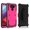 Rose Red, variant on for LG G6 Case,Built-in Screen Protector Heavy Duty Full-Body Rugged Holster Armor Case [Belt Clip][Kickstand] for LG G6 2019 Released(Rose Red)
