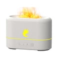 thumbnail image 1 of Blue & Red Simulation Flame Humidifier 2 Brightness Light Quiet Cool Misting USB Air Humidifier Aromatherapy Essential Oil Diffuser for Home Office Bedroom Baby Room, 1 of 8