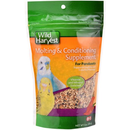 (6 pack) (6 Pack) Wild Harvest Molting and Conditioning Supplements for Parakeets