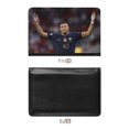thumbnail image 3 of Kylian Mbappé Porta Pasaporte y Cartera de Viaje Premium de Cuero PU, Funda de Pasaporte Bloqueo RFID con Ranuras para Tarjetas de Crédito, Estuche para Libro de Pasaporte para Familia 10cm × 15cm, 3 of 6