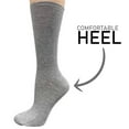 thumbnail image 3 of Sierra Women's Diabetic Bamboo Crew Socks, Soft, Non-Binding, Wide Calf Comfort -3 Pack, 3 of 7