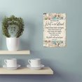 thumbnail image 4 of Wait on The Lord Print Isaiah 40 31 Bible Scripture Wall Art Metal Tin Sign Bible Wall Art for Kitchen Printing Pictures Artwork Decoration for Bedroom (8x12 in), 4 of 5