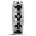 thumbnail image 6 of SuperJeweler Mens 8mm Cross Titanium Ring Wedding Band, Size 9 for Men, 6 of 6