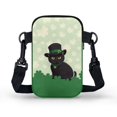 thumbnail image 2 of HELLHERO with Zipper Crossbody Bags, Polyester Travel Crossbody Purse for Men, Women, Turtles, 2 of 7