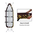 thumbnail image 4 of HELLHERO Rose Pattern Design Ironing Board Covers 3 Fasteners Protection Covers Soft Fabric for Women Gifts, 4 of 5