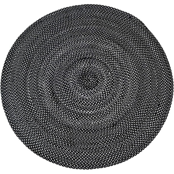 Black And White Round Area Rugs Images