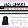 thumbnail image 3 of idosla Womens Hoodies Fleece Fall Fashion Outfits Workout Sweatshirts Y2k Winter Zip Up Jackets Oversized Tops Clothes 2025 (Black, XXL), 3 of 9