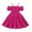 Hot Pink, variant on YOUSNH Toddler Kids Baby Girls Tutu Dress Tulle Ruffles Solid Princess Wedding Party Dresses Girls' Dresses Brown 2-3 Years