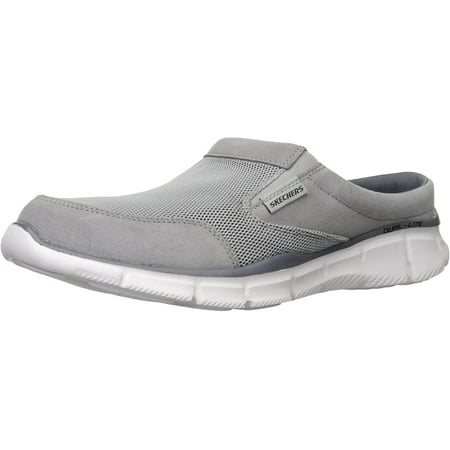 

Skechers Men s Equalizer Coast to Coast Gray Mule Casual & Dress Shoes 9 W US