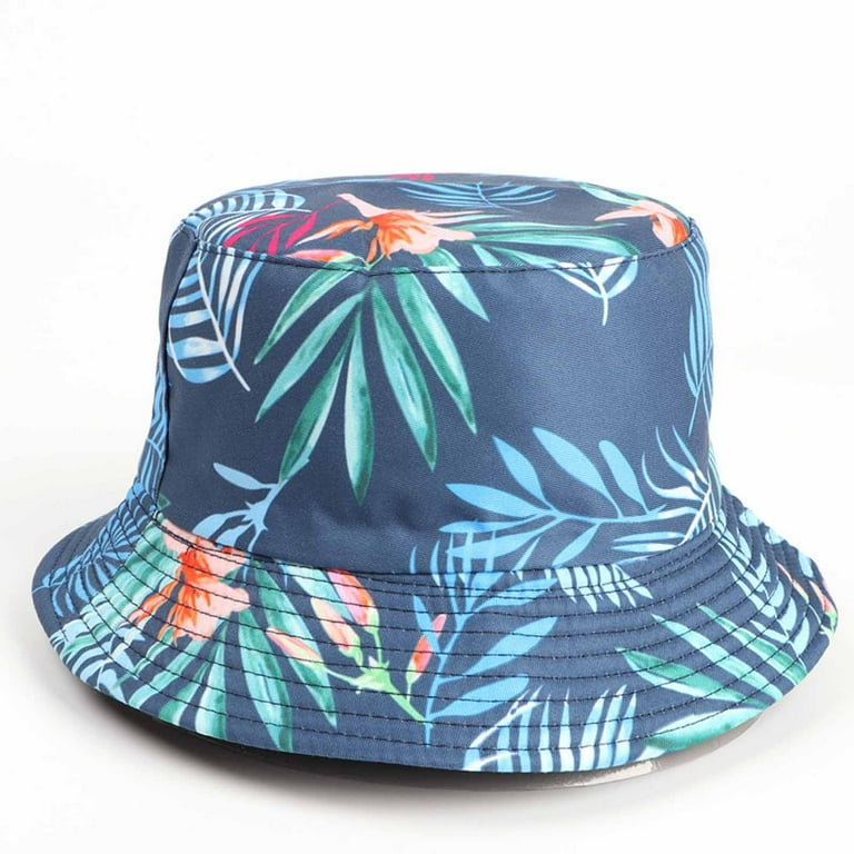 Lightweight Polyester Bucket Hat Unisex Reversible Fisherman Sun Hat tree print reversible bucket hat - Temu main image 3