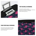 thumbnail image 5 of Daiia Cute Flamingo Luggage Cover, Thickened Washable Travel Luggage Covers, Elastic Unique Baggage Covers for 18-20 inch Luggage(excluding luggage)-Medium, 5 of 9