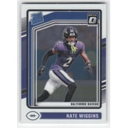2024 Donruss Optic Nate Wiggins RC #281 Baltimore Ravens Football Card