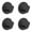 C, variant on 4-Pack Black Towel Hooks for Bathroom,Stainless Steel Wall Mounted Adhesive Towel Hooks for Hanging Bag Hat Bedroom Shower Closet,Drill in Hanger Mount,Holder Back of Door Outdoor(Round)