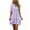 Purple4, variant on zbxnLI Womens V Neck Dress Short Sleeve Midi Dresses Summer Work Casual Loose Flowy Tiered Sundress for Women