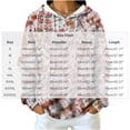 thumbnail image 4 of Yertdoel Hoodies for Women Fashion Printed Fleece Lined Drawstring Pullover Hooded Sweatshirt Outdoor Casual Warm Cozy Hoodie Top with Pocket, 4 of 8