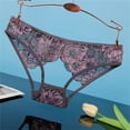 thumbnail image 3 of Women's Summer Thin Lace Hollow Underwear - Sexy Ribbons Design, M/L, Waist 56-74cm, Daily/Nightwear, 3 of 3