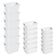 thumbnail image 1 of Sterilite Ultra Storage Basket, Deep 6 Pack, Large 6 Pack, Medium, 6 Pack, 1 of 12