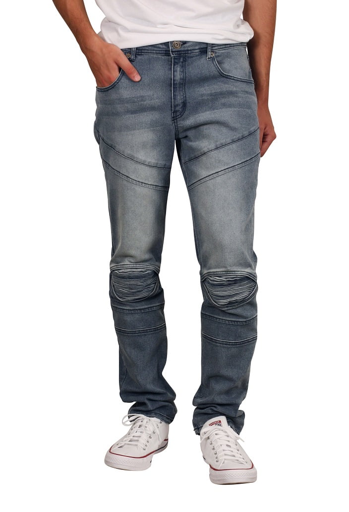 slim straight moto jeans