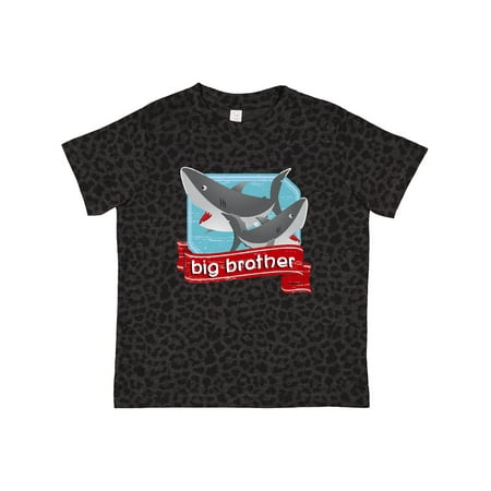 

Inktastic Big Brother Shark Gift Toddler Boy Girl T-Shirt
