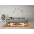 thumbnail image 3 of Ahgly Company Indoor Rectangle Persian Brown Traditional Area Rugs, 2' x 5', 3 of 4