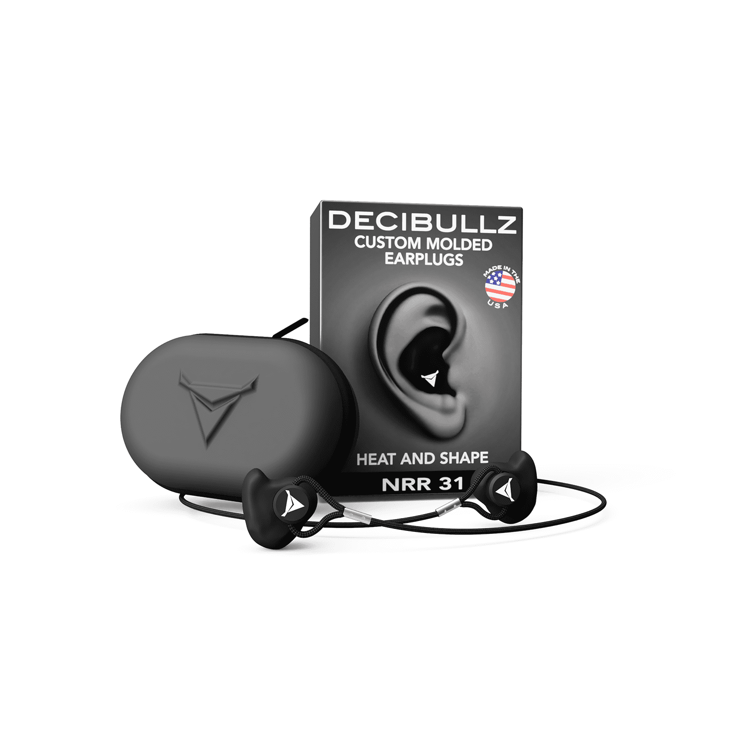 Soundproof earplugs Comfortable for Waterproof Portable Custom Molded Earplugs 