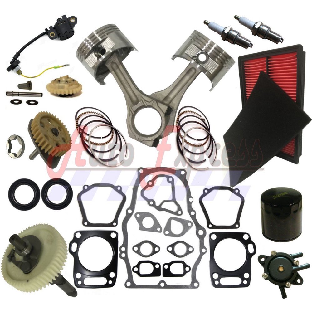 Rebuild Kit Fits Honda GX670 Piston GasketS Filter Connecting Fuel Pump