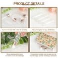 thumbnail image 3 of 25pcs Mini Glass Bottles 5 ml, Clear Glass Dropper Bottle with 2 ml Dropper, Pipette, Long Tube Dispenser & 36 Labels, for Essential Oil Perfume, 3 of 7