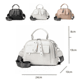 thumbnail image 2 of Bolsas Mujer Crossbody Bolsos De Mano Dama Bandoleras Moda Xtellar blanco, 2 of 3