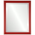 thumbnail image 1 of Pasadena Framed Mirror - Holiday Red, 1 of 6