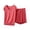 Watermelon Red, variant on qolati Lounge Sets for Women 2 Piece Summer Short Sleeve V Neck Tops and Shorts Sets Soft Pajama 2025 Plus Size Casual Wide Leg Comfy Sleepwear