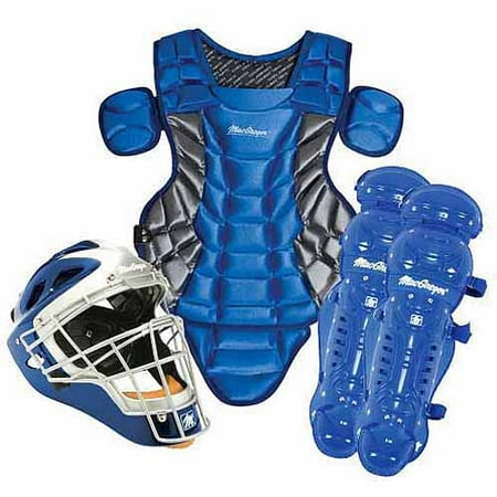 Fastpitch Catchers Gear - Prep Catcher's Gear Pack in Royal Blue/Silver (Ages 12-15)