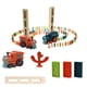 thumbnail image 4 of Fiudx Tren de Dominó, Dispensador Automático de Dominó, con Efectos de Luz y Sonido, Rompecabezas Entretenido, Diversión para Toda La Familia, Regalo Ideal para Fiestas o Días Festivos., 4 of 6
