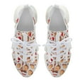 thumbnail image 6 of 2024 Snowman Christmas Tree Elk Women Or Men Lace Up Flat Sneakers Female Mesh Walking Footwear, 6 of 8