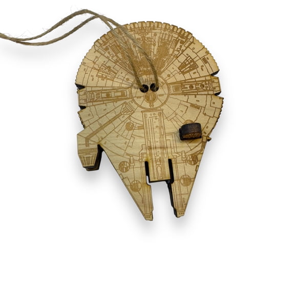 Ornament - Mfalcon - Raw Wood
